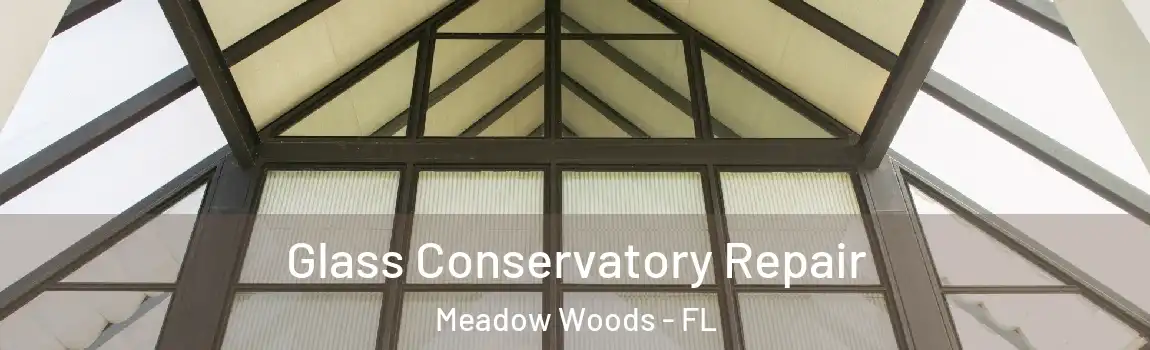 Glass Conservatory Repair Meadow Woods - FL