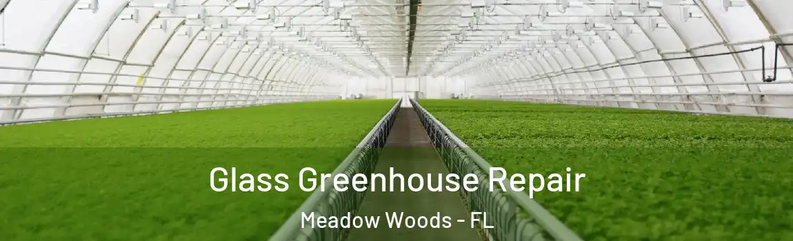 Glass Greenhouse Repair Meadow Woods - FL